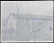 A typical house in a permanent Saulteaux camp. [between 1900-1976]