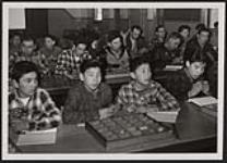 Nearly 200 adults and teenagers attended the seven prospecting courses in Northern Manitoba during January and February 1961. January-February 1961