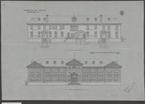 Administration Bldg. Front & rear elevations 1901