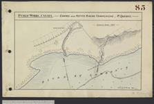 Grand and Petite Rivers Yamachiche, P. Quebec [cartographic material] 1881
