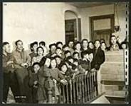 A picture taken in a community home, by special request of the families. [1943/11-1943/12]