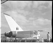 Unveiling of CF-105. 4 Oct. 1957