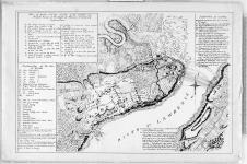 Plan of Quebec with the position of the British and French Armies on the Heights of Abraham 13th of Sept. 1759. [cartographic material].