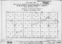 Tr. 7, Plan of south 1/2 of Township 20, Range 20, West of 4th Meridian in Blackfoot Indian Reserve, Alberta, No. 146. Surveyed under instructions from the Department of Indian Affairs. Dated August 24, 1910. William H. Waddell, D.L.S.... [Additions 1926/Additions en 1926]