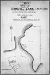 Treaty 10. Plan of Churchill Lake I.R.  No. 193A for the Chipewyan Indians of the Peter Pond Lake band, Sask. Surveyed by W.A.A. McMaster, D.L.S., 1923. [Additions 1930/Additions en 1930]