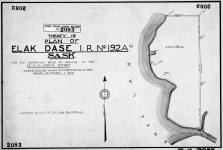 Treaty 10. Plan of Elak Dase I.R. No.  192A, Sask., for the Chipewyan band of Indians in the Ile-a-la-Crosse District. Surveyed by W.A.A.  McMaster, D.L.S., 1923. [Additions 1930/Additions en 1930]
