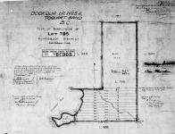 Dookqua I.R. No. 5A. Toquart band, B.C. Plan of subdivision of lot 795, Clayoquot District. [Surveyed by/Levé de] Harry Hughes Browne...15th...November, 1923.... [Additions 1924/Additions en 1924]