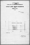 Plan of R.C. mission property, Cold Lake Indian Reserve No. 149. Treaty No. 6, Sask. Surveyed by J. Lestock Reid, D.L.S., August 1907....January 28th, 1908.