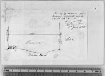 Survey of reserve for Indian[s] opposite camp at New Westminster. Surveyed...2d. June, 1868.