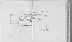 [Sketch showing the Hudson's Bay Company post at Fort Simpson.]