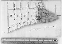 [Plan montrant les terres concédées par la Couronne pour une colonie indienne dans la ville de Queenstown, district de Quatsino, île de Vancouver.]