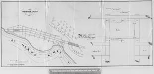 Plan of irrigation ditch, Indian Reserve No. 1, East Kootenay, B.C....R.L.T. Galbraith, Indian Agent.