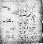 Tr. No. 6. Plan of portion of Wabamun Indian Reserve No. 133A surrendered for sale. Surveyed by J.K. McLean, D.L.S., 1911.... [3 copies/3 exemplaires]