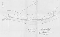 Lot 261, Group 1 [near Kumcheen Reserve No. 1/Près de la réserve Kumcheen no 1]....Marcus Smith, an Engineer of the Department of Rys. & Canals, Ottawa, July 5, 1888.