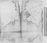 Tracing from plan of Victoria Indian Reserve to shew the lots applied for by Mr. P. Everett.