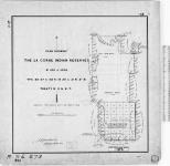 Plan showing the La Corne Indian Reserves No. 100 & 100A, Tps. 46, 47 & 48, R. 19, 20 & 21, W. 2nd M. Treaty No. 6, N.W.T.  Survey retraced Sept. - October 1902. J. Lestock Reid, D.L.S.... [Additions 1916/Additions en 1916] [2 copies/2 exemplaires]