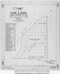 Plan of the Fox Lake Indian Reserve No. 162 for the Little Red River Cree band in Tps. 109 and 110, Rgs. 3 and 4, W. of 5th M., Alta. Fort Vermilion, Alta., 13th July, 1912. Certified correct, J.K. McLean, D.L.S. [Additions 1914/Additions en 1914]