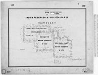 Resurvey plan of Indian Reserves No. 108, 109, 110 & 111. Treaty No. 6, N.W.T. J. Lestock Reid, D.L.S., 1903.  [Additions 1905/Additions en 1905]