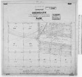 Plan of the town-plot of Highgate in frac. south half of Sec. 17, Tp. 45, R. 17, W. 3 M. in the Moosomin I.R. (surrendered), Sask. I.J. Steele, D.L.S., S.L.S., Ottawa, Nov. 6th, 1913.