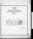 Plan of timber berth for Mistawasis Indian Reserve No. 103. Treaty No.  6, Saskatchewan. J. Lestock Reid, D.L.S., January 31st, 1908.