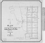 Plan of subdivided portion of Roseau River Indian Reserve No. 2, Man. Treaty No. 1. J. Lestock Reid, D.L.S., April 7th, 1903.