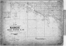 Plan of subdivision of a portion of Sarcee Indian Reserve No. 145, surrendered Feb. 28th, 1913. I.J. Steele, Dominion Land Surveyor, Calgary, June 1913. [2 copies/2 exemplaires]