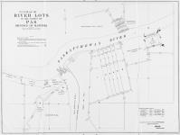 Sketch plan of river lots in the vicinity of Pas, Province of Manitoba. Compiled from official surveys...1906...[to/jusqu'en] 1917. Department of the Interior, Ottawa....