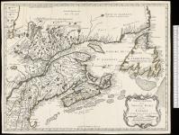 Partie orientale de la Nouvelle France ou du Canada [document cartographique] / par Mr. Bellin, Ingenieur du Roy et de la Marine, 1775 1775.