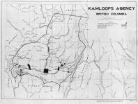 Kamloops Agency, British Columbia. Prepared in Legal Surveys and Aeronautical Charts Division, Department of Mines and Technical Surveys, Ottawa, March, 1951.... [2 copies/2 exemplaires]