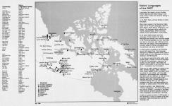Native languages of the NWT. cNorthwest Territories Culture & Communications. May, 1988.