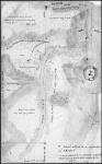 [Map showing school land and hay land applied for, for St. Joseph Industrial School.]