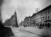 Corner of Front & Wellington Streets. ca. 1890