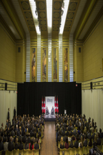 [Prime Minister Stephen Harper participates in a Q and A session at the Richard Ivey School of Business in Toronto, Ontario] 8 November 2013