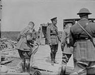 H.M. The King on Vimy Ridge. July, 1917 July, 1917