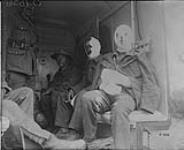Wounded Canadians en route for Blighty. July, 1917 July, 1917.