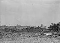 Canadian Artillery Bombarding Lens. September, 1917 September, 1917.