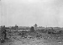 Canadian Artillery bombarding Lens. September, 1917 September, 1917.