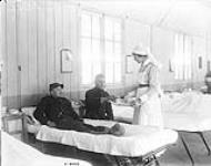 French wounded in Montreal Ward, No. 8 General Hospital, St. Cloud, Paris. Sept. 1917 Sep., 1917.