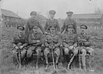 Gen. Morrison, G.O.C. Artillery and Railway and Staff. Battle of Passchendaele. November, 1917 Nov., 1917.