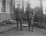 Lt.-Col. W.F. Gilson & Major D. Philpott, 7th Bn. December, 1917 Dec., 1917.