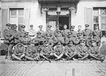 Major-General Macdonell and Staff, 1st Division. April, 1918 Apr., 1918