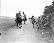 Sir Douglas Haig congratulating Canadians. Battle of Amiens. August, 1918. 1914-1919