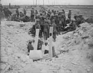 Scene at a Canadian Aid Post during the advance. Advance East of Arras. August, 1918 August, 1918.