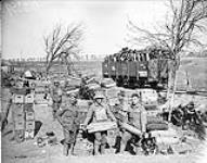 German ammunition dump captured just outside Cambrai. Advance East of Arras. September, 1918 September 1918.