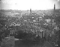View of Valenciennes from the air Nov., 1918