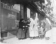 Canadian Nursing Sisters in Valenciennes. November, 1918 Nov., 1918.