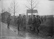General Currie and Staff at Belgian-German Frontier. Dec. 1918 December, 1918.