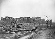 The Civil Hospital in Lens recently captured by Canadians. September, 1917 1914-1919
