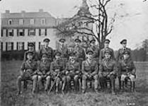 Officers, 5th D.A.C. at Mehlem, Germany. January, 1919 1914-1919
