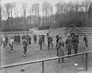 (Volley Ball) Volley Ball Final 2nd C.H.B. vs. 75th Bn. "Corps Sports", Brussels 22nd March 1919 1914-1919